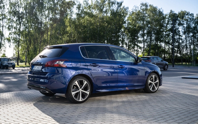 Peugeot 308 cena 62000 przebieg: 135500, rok produkcji 2019 z Krotoszyn małe 379